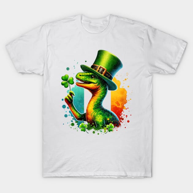 Lucky saurus. T-Shirt by lakokakr